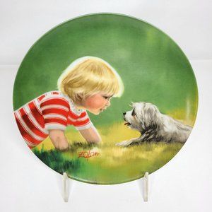 1985 Pemberton & Oakes "Making Friends" Collector's Plate